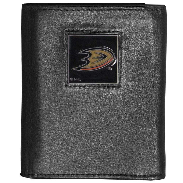 Wallets & Checkbook Covers NHL - Anaheim Ducks Deluxe Leather Tri-fold Wallet JM Sports-7