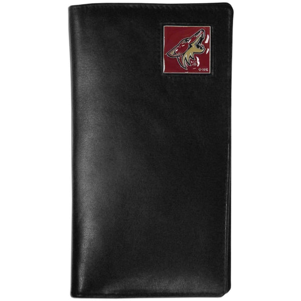 Wallets & Checkbook Covers NHL - Arizona Coyotes Leather Tall Wallet JM Sports-7