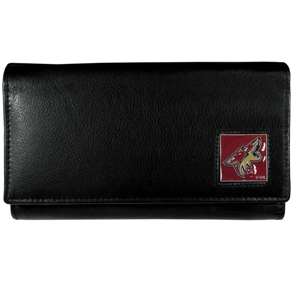 Wallets & Checkbook Covers NHL - Arizona Coyotes Leather Women's Wallet JM Sports-7