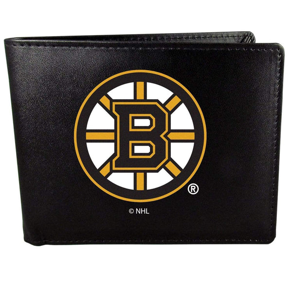 Wallets & Checkbook Covers NHL - Boston Bruins Bi-fold Wallet Large Logo JM Sports-7