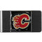 Wallets & Checkbook Covers NHL - Calgary Flames Steel Money Clip JM Sports-7