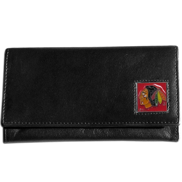 Wallets & Checkbook Covers NHL - Chicago Blackhawks Leather Women's Wallet JM Sports-7