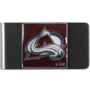 Wallets & Checkbook Covers NHL - Colorado Avalanche Steel Money Clip JM Sports-7