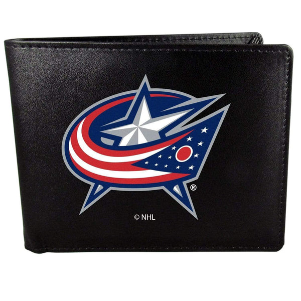Wallets & Checkbook Covers NHL - Columbus Blue Jackets Bi-fold Wallet Large Logo JM Sports-7