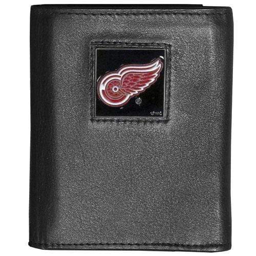 Wallets & Checkbook Covers NHL - Detroit Red Wings Deluxe Leather Tri-fold Wallet JM Sports-7