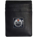 Wallets & Checkbook Covers NHL - Edmonton Oilers Leather Money Clip/Cardholder JM Sports-7