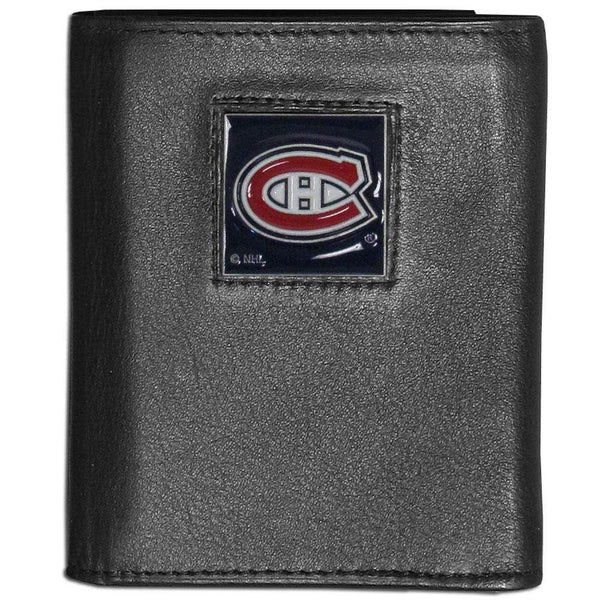 Wallets & Checkbook Covers NHL - Montreal Canadiens Leather Tri-fold Wallet JM Sports-7