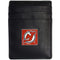 Wallets & Checkbook Covers NHL - New Jersey Devils Leather Money Clip/Cardholder Packaged in Gift Box JM Sports-7