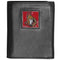 Wallets & Checkbook Covers NHL - Ottawa Senators Deluxe Leather Tri-fold Wallet Packaged in Gift Box JM Sports-7