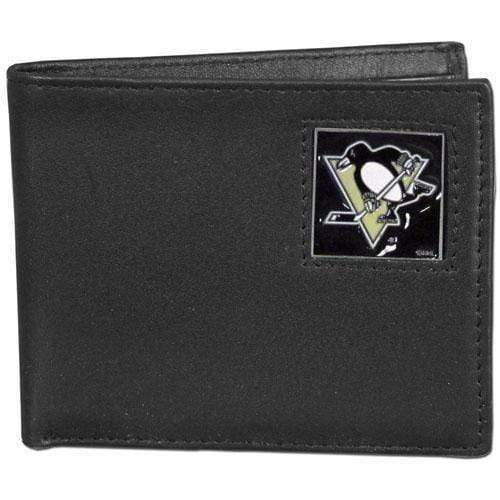 Wallets & Checkbook Covers NHL - Pittsburgh Penguins Leather Bi-fold Wallet JM Sports-7