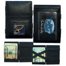 Wallets & Checkbook Covers NHL - St. Louis Blues Leather Jacob's Ladder Wallet JM Sports-7