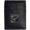 Wallets & Checkbook Covers NHL - St. Louis Blues Leather Money Clip/Cardholder JM Sports-7