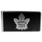 Wallets & Checkbook Covers NHL - Toronto Maple Leafs Black and Steel Money Clip JM Sports-7