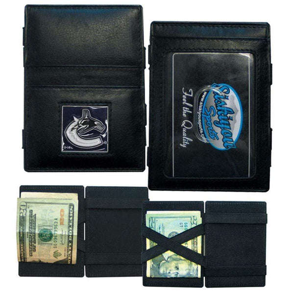 Wallets & Checkbook Covers NHL - Vancouver Canucks Leather Jacob's Ladder Wallet JM Sports-7
