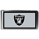 Wallets & Checkbook Covers Oakland Raiders Steel Logo Money Clips SSK-Sports