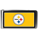 Wallets & Checkbook Covers Pittsburgh Steelers Steel Logo Money Clips SSK-Sports