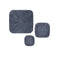 Walls Bedroom Wall Decor - 1" x 30" x 30" Sandstone, Ribbed Concave, Square - Wall Decor HomeRoots