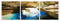 Walls Canvas Wall Art - 24" Canvas 3 Panels Blue Grotto Color Photo HomeRoots