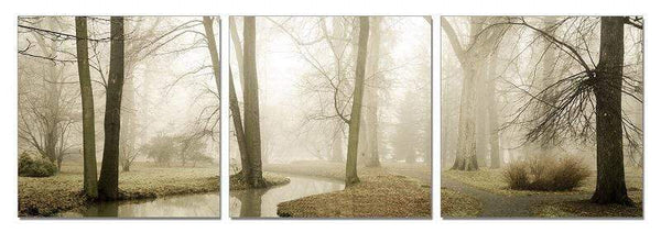 Walls Canvas Wall Art - 24" Multicolor Canvas 3 Panels Photo HomeRoots
