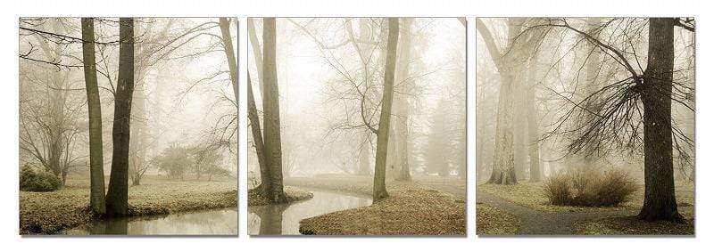Walls Canvas Wall Art - 24" Multicolor Canvas 3 Panels Photo HomeRoots