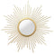 Walls Decorative Wall Mirrors - 20" X 1" X 20" Gold Wall Mirror Solid Metal HomeRoots