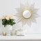 Walls Decorative Wall Mirrors - 20" X 1" X 20" Gold Wall Mirror Solid Metal HomeRoots