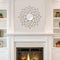 Walls Decorative Wall Mirrors - 24" X 1.75" X 24" Silver Solid Metal Wall Mirror HomeRoots