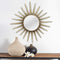 Walls Decorative Wall Mirrors - 25.75" X 1.5" X 25.75" Bronze Round Sunburst Wall Mirror HomeRoots