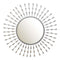 Walls Decorative Wall Mirrors - 28.8" X 2" X 28.8" Silver Metal Acrylic Glass Tear Drop Mirror HomeRoots