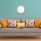 Walls Decorative Wall Mirrors - 28.8" X 2" X 28.8" Silver Metal Acrylic Glass Tear Drop Mirror HomeRoots