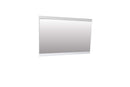 Walls Decorative Wall Mirrors - 30" X 1" X 48" White Glass Mirror HomeRoots