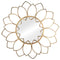 Walls Decorative Wall Mirrors - 32.28" X 0.98" X 32.28" Distressed Antique Bronze Solid Metal Wall Mirror HomeRoots