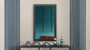 Walls Decorative Wall Mirrors - 32" X 2" X 51" Gloss Grey Glass Mirror HomeRoots
