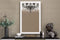 Walls Decorative Wall Mirrors - 34" X 3" X 50" White Glass Mirror HomeRoots