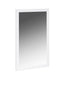 Walls Decorative Wall Mirrors - 34" X 3" X 50" White Glass Mirror HomeRoots