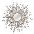 Walls Decorative Wall Mirrors - 35.5" X 2" X 34.5" Bronze Solid Metal Mirror With Small Mirrors HomeRoots