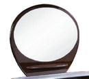 Walls Decorative Wall Mirrors - 47" X 6" X 39" Wenge Mirror HomeRoots