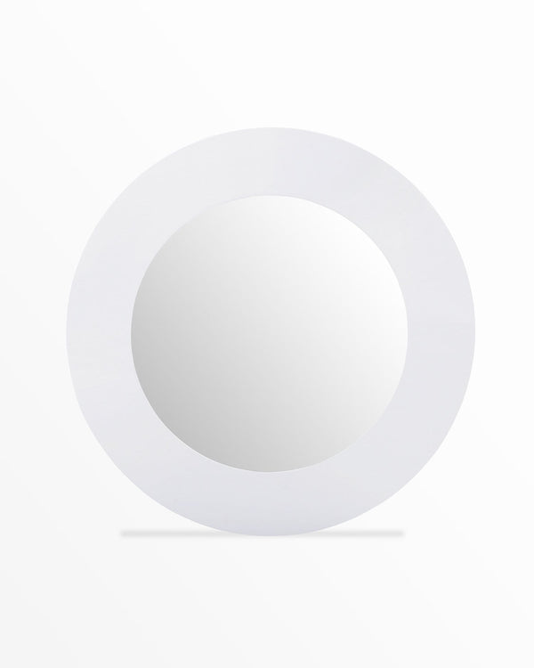 Walls Decorative Wall Mirrors - Mirror High Gloss White Lacquer HomeRoots