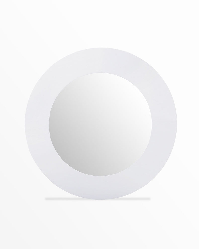 Walls Decorative Wall Mirrors - Mirror High Gloss White Lacquer HomeRoots