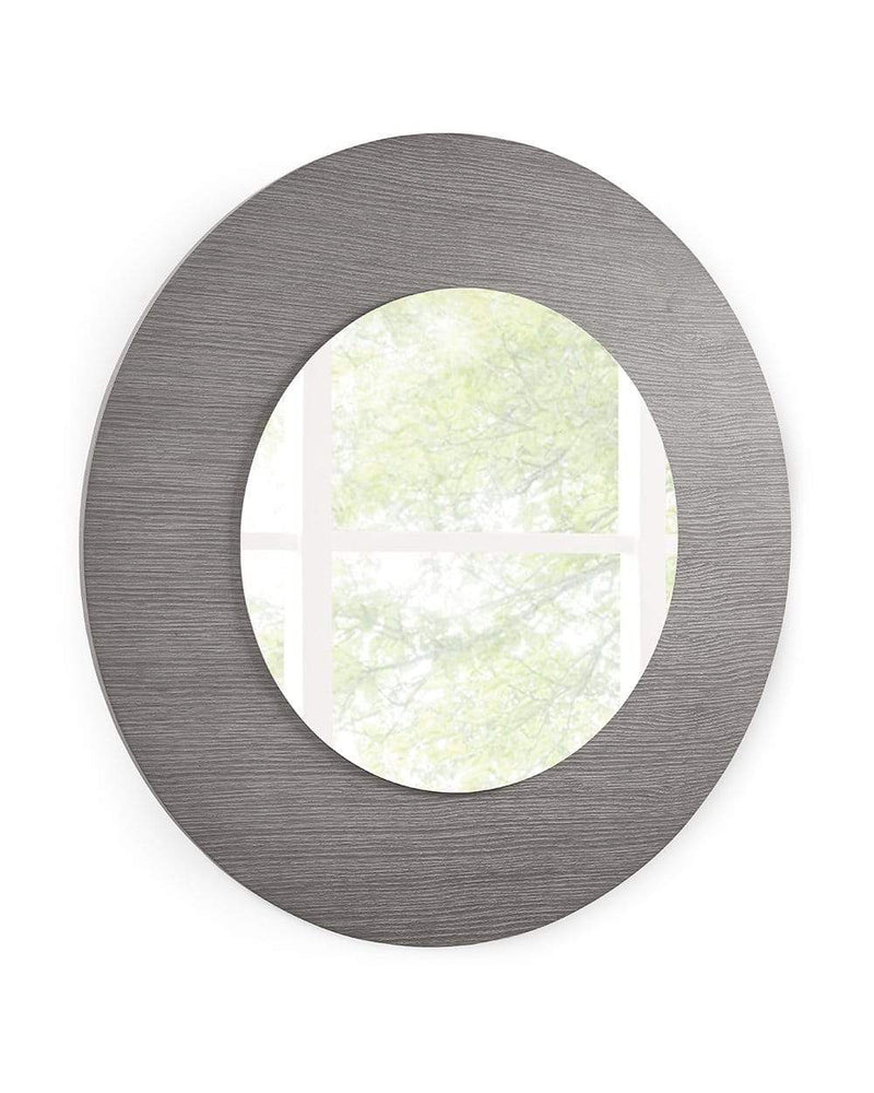 Walls Decorative Wall Mirrors - Mirror In All Gray Oak Veneer HomeRoots