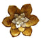 Walls Dining Room Wall Decor - 12.4" X 1.57" X 12.4" Multi-color Whimsical Flower Wall Decor HomeRoots