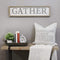 Walls Dining Room Wall Decor - 31.5" X 1.18" X 7.87" Natural Wood Gather Wall Decor HomeRoots