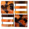 Walls Metal Wall Decor - 16" X 2'.5" X 16" Copper, Brown And Orange Metal 4-Panel Square Metal Wall Decor HomeRoots