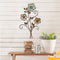 Walls Metal Wall Decor - 19.25" X 1.5" X 30" Tricolor Flower Wall Decor HomeRoots