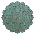 Walls Metal Wall Decor - 27" X 1.18" X 27" Shabby Medallion Wall Decor HomeRoots