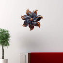 Walls Metal Wall Decor - 29" X 2" X 29" Copper And Pewter Metal Large Flower Wall D√©cor HomeRoots