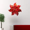 Walls Metal Wall Decor - 29" X 2" X 29" Copper, Red And Gold Metal Large Flower Wall D√©cor HomeRoots