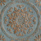 Walls Metal Wall Decor - 30.5" X 0.05" X 30.5" Blue European Medallion Wall Decor HomeRoots