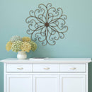 Walls Metal Wall Decor - 30.5" X 0.75" X 30.5" Bronze Metal Wall Decor HomeRoots