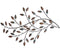 Walls Metal Wall Decor - 32" X 1" X 20" Multi-color Blowing Leaves Wall Decor HomeRoots